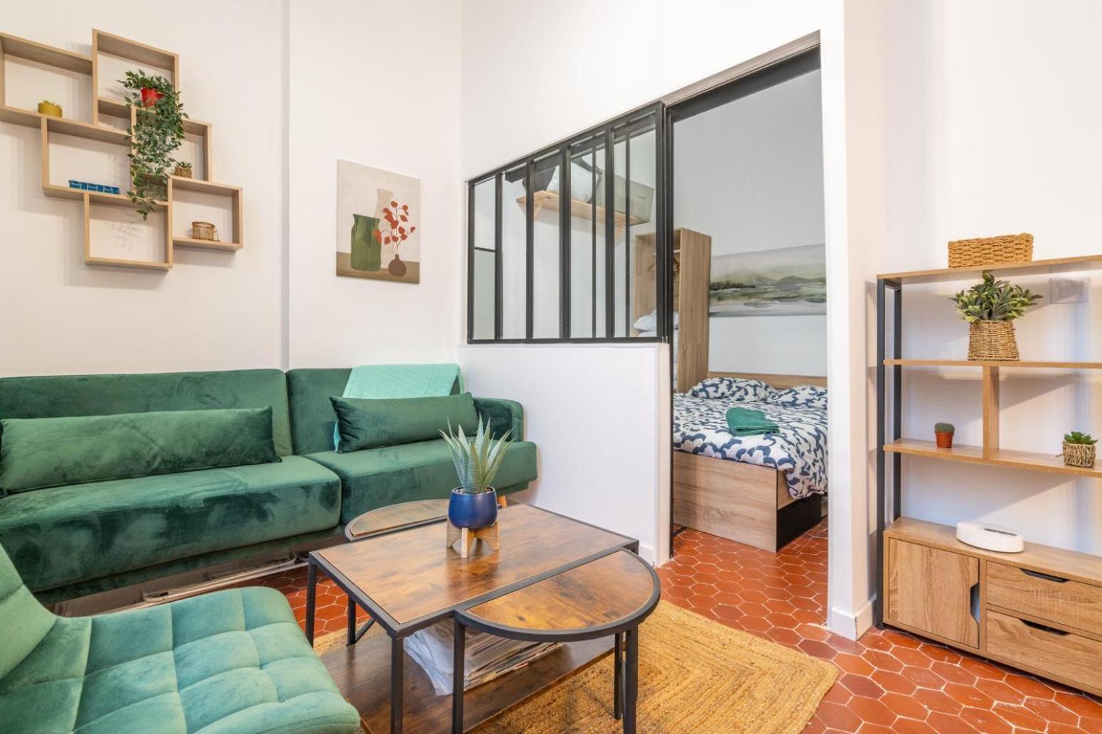Charmant T2 Au Coeur Du Panier Marseille Exteriör bild