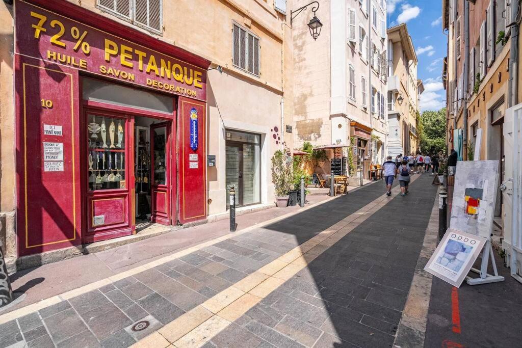 Charmant T2 Au Coeur Du Panier Marseille Exteriör bild